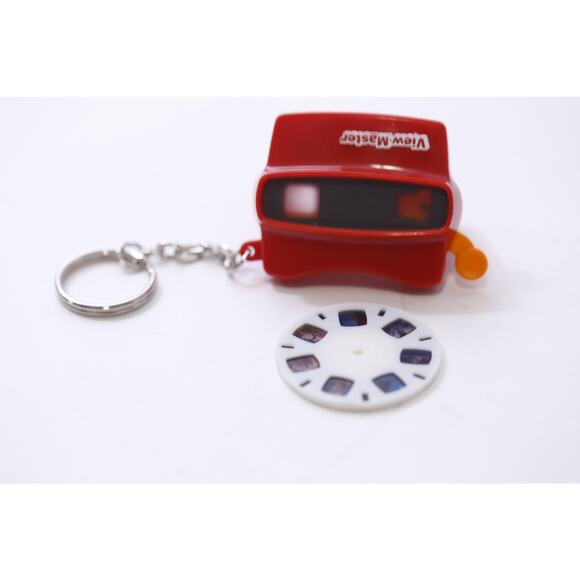 View-Master, Keychain, Red, Stereoscope, Vintage, Collectible, ~ 251013-WH 1365 - Picture 3 of 3